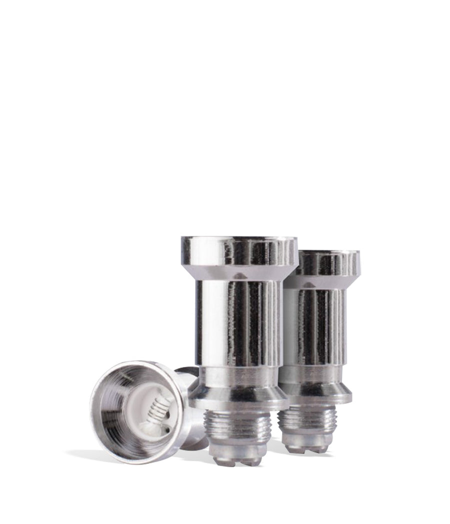 Wulf Mods Titanium Replacement Atomizers 3pk on white background