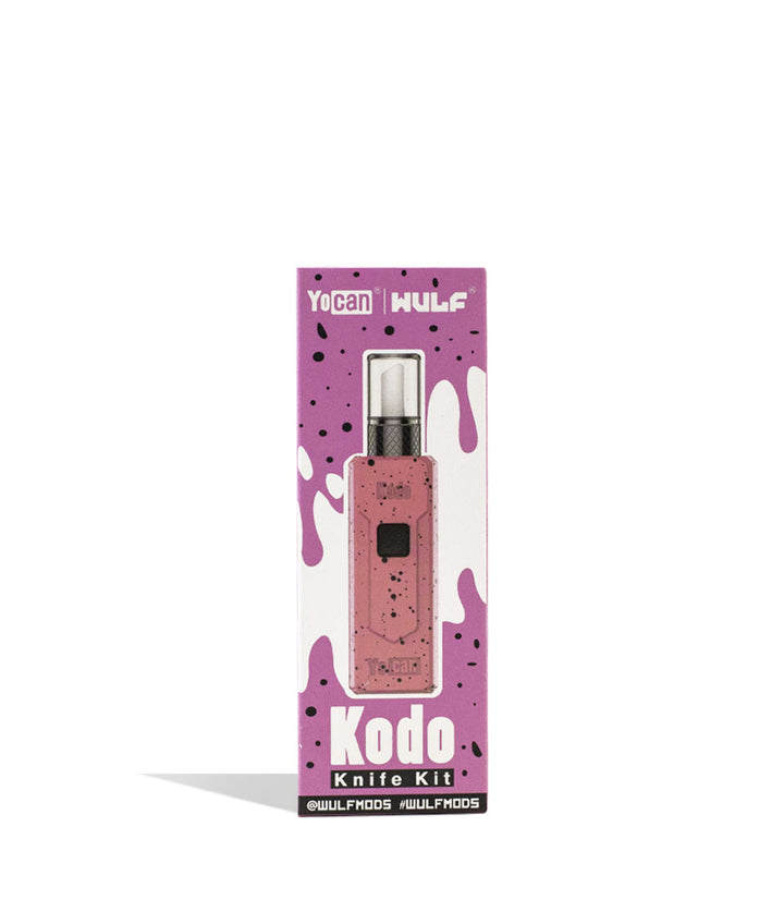 Pink Black Spatter packaging Wulf Mods KODO Hot Knife on white background