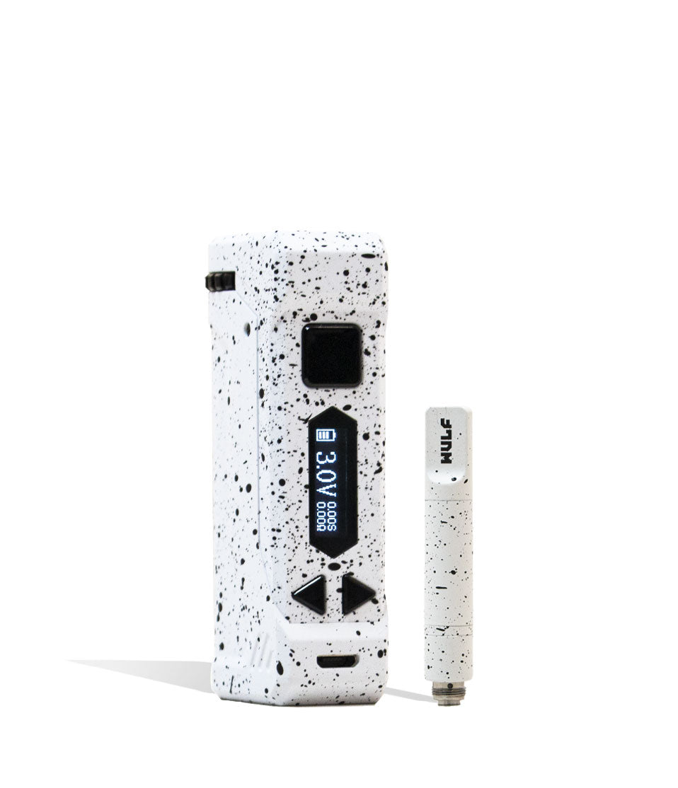 Black White Spatter apart Wulf Mods UNI Pro Max Concentrate Kit on white background